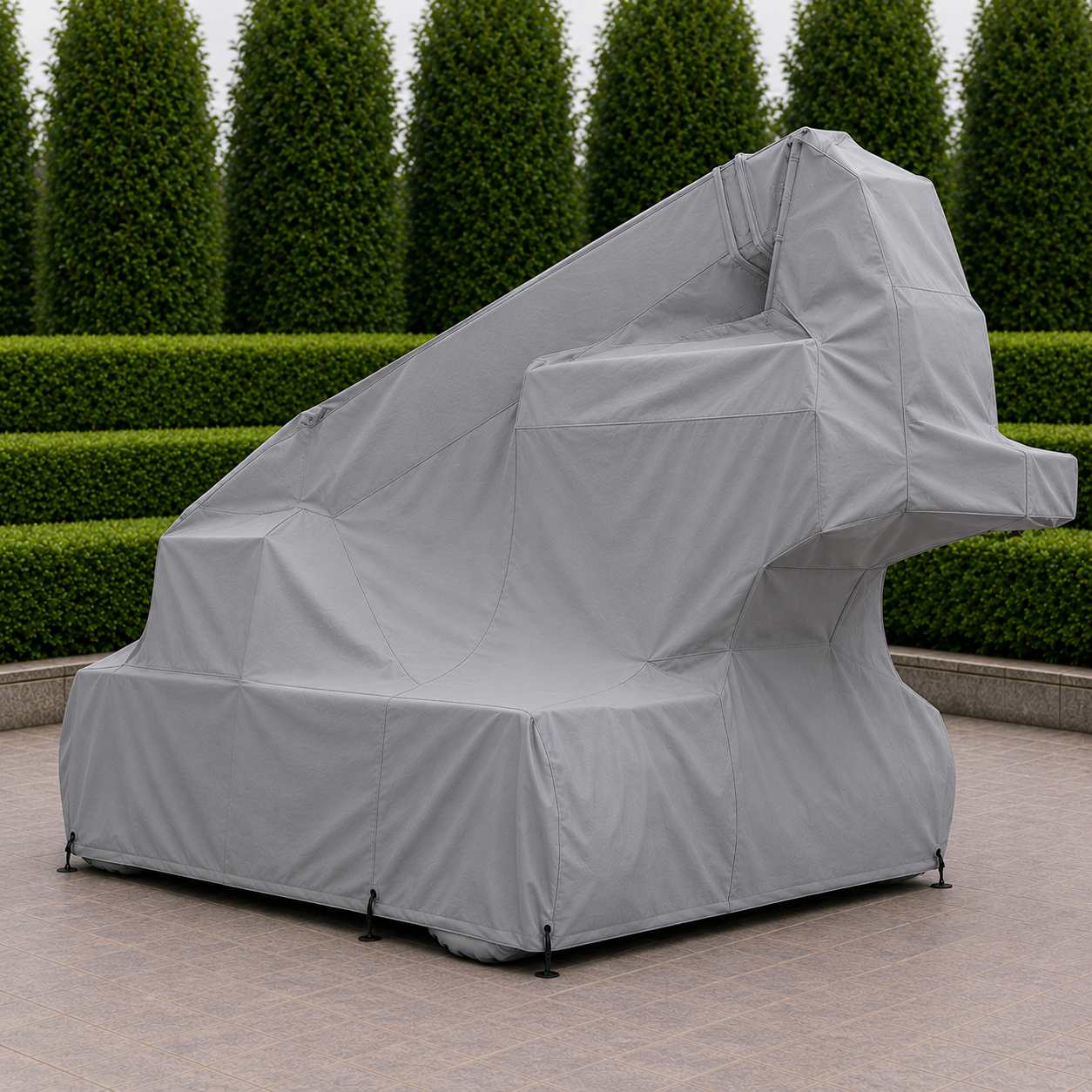 Heavy-Duty Custom Reach Stacker Cover | Weatherproof Container Handler Shield
